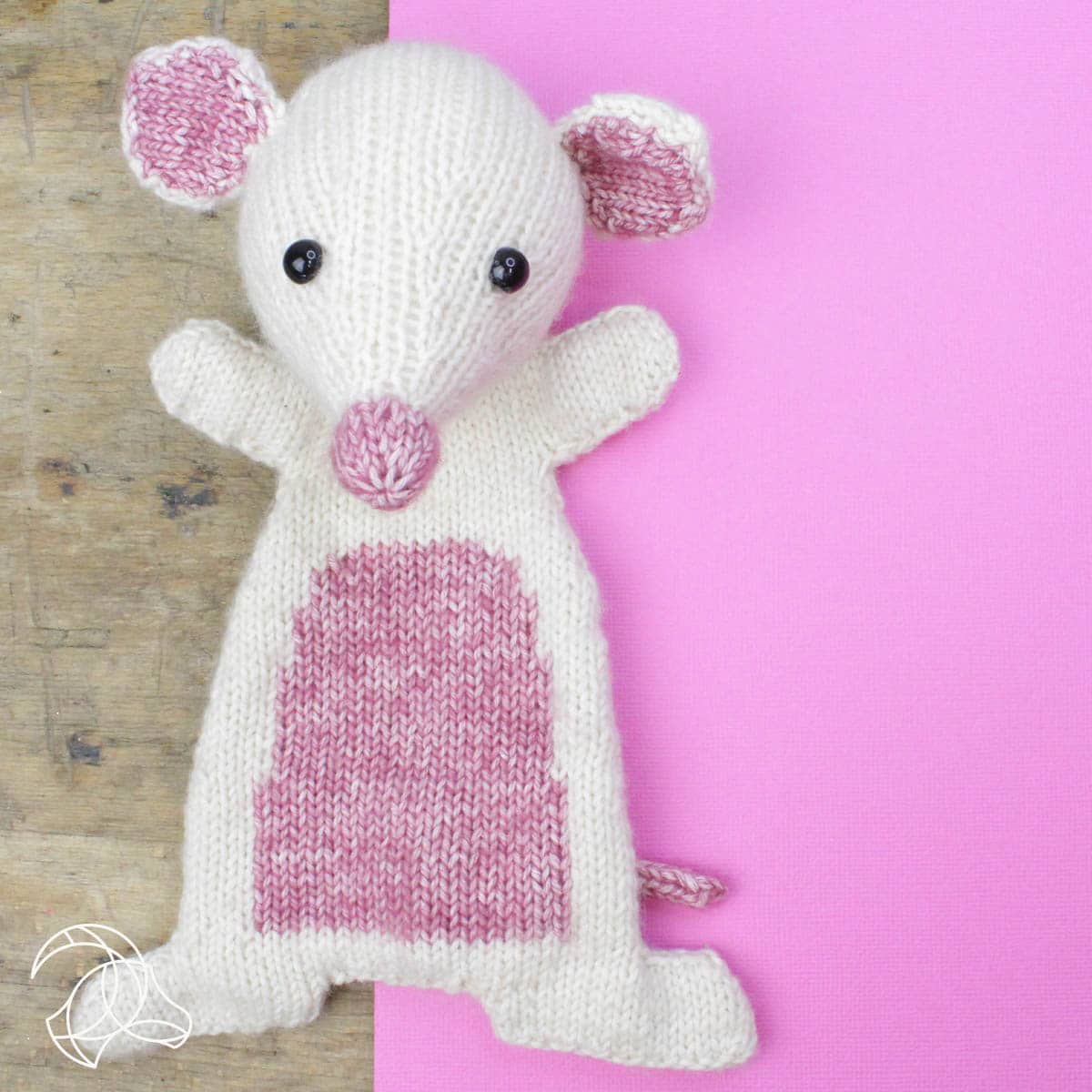 Maus Kuscheltier Strickpaket