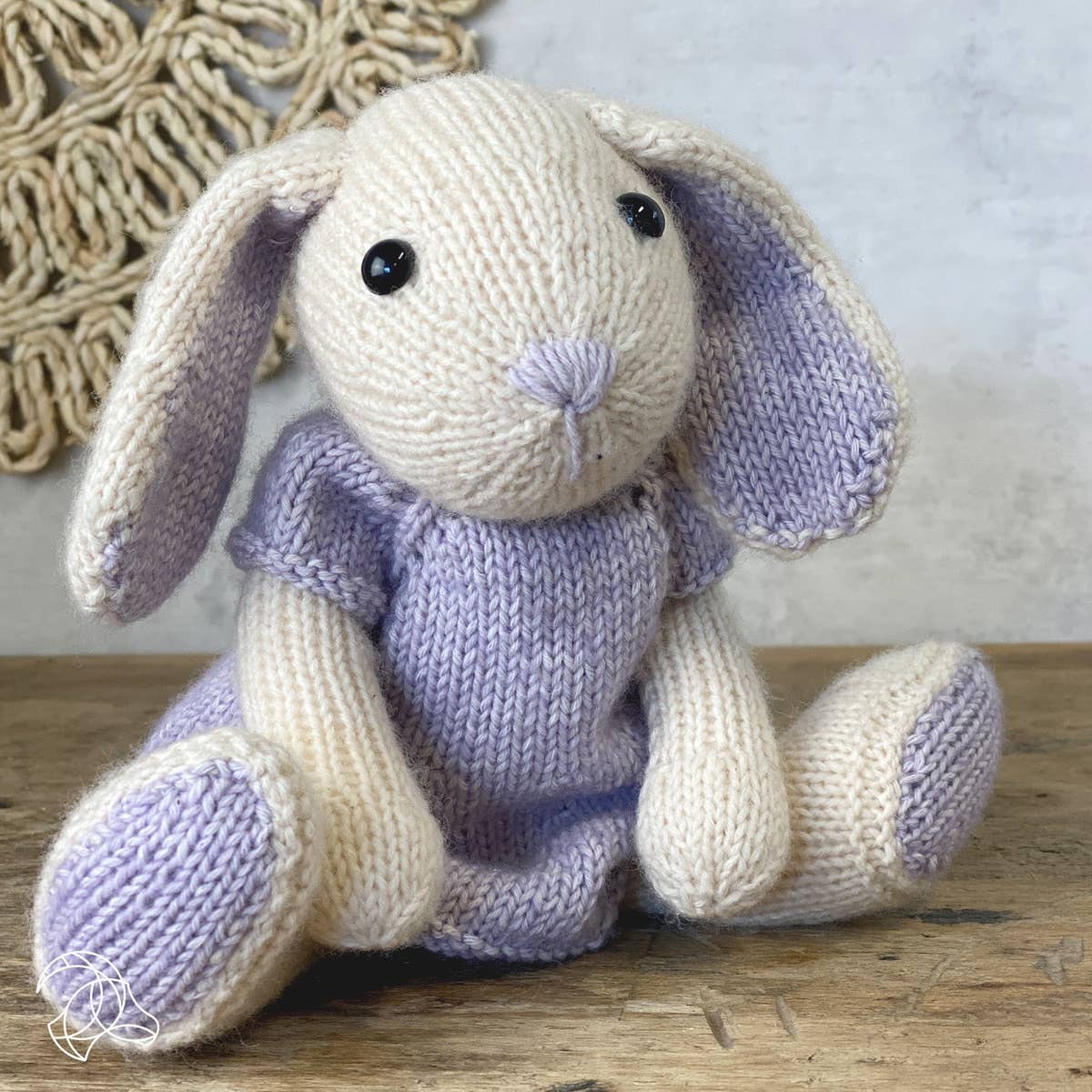 Strickset Hase Kuscheltier