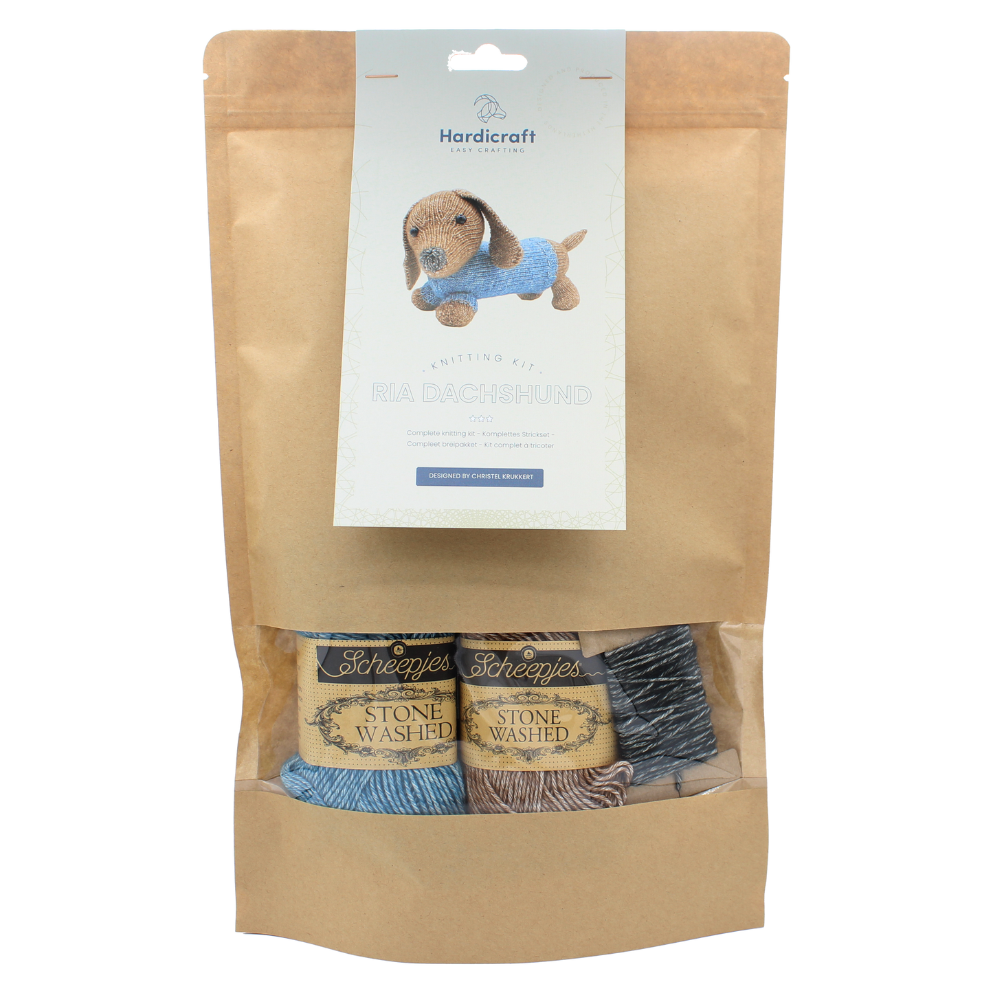 Knitting kit — Ria Dachshund