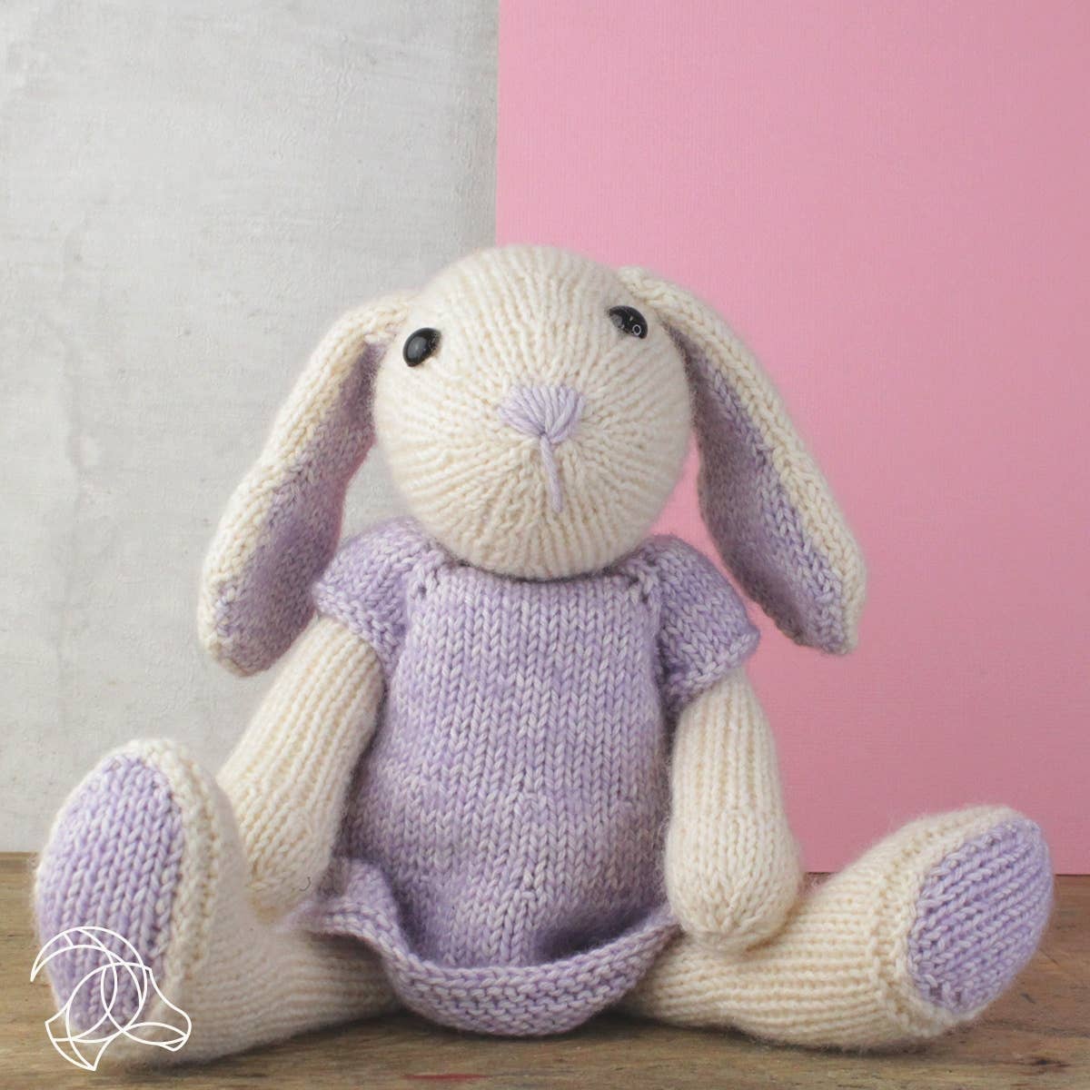 Strickset Hase Kuscheltier