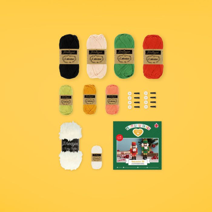 Häkelset Nussknacker Weihnachtsgeschenk