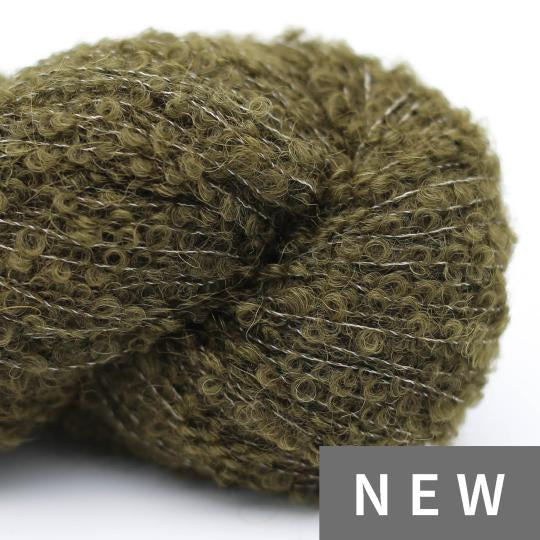 Boucle stricken wolle