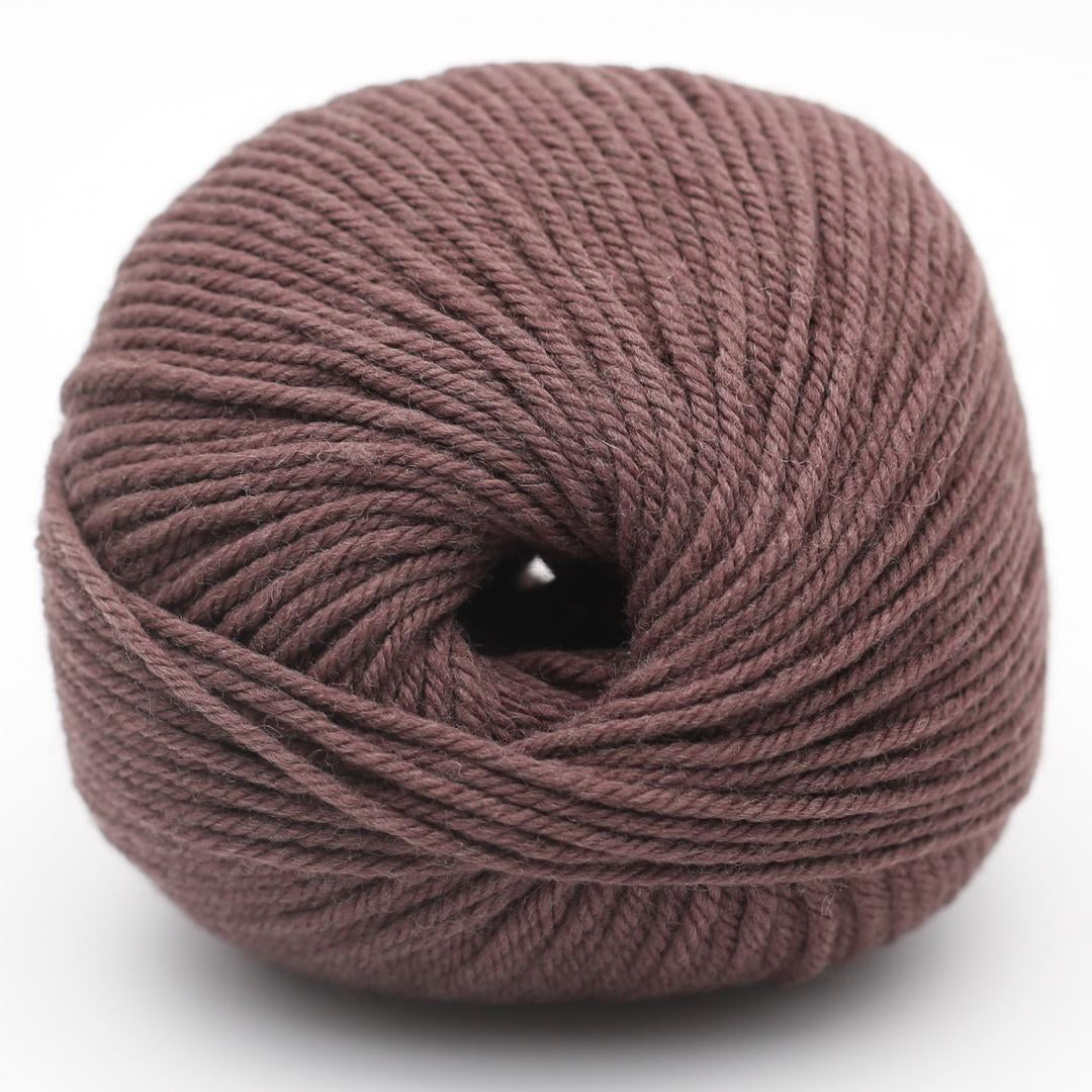 The merry merino 110 GOTS braun Kaffee