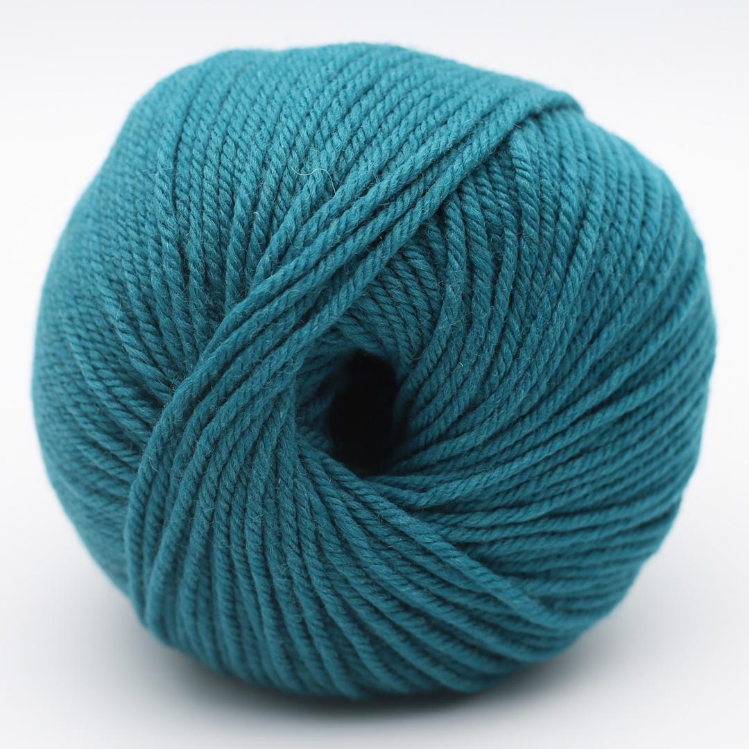 The merry merino Dunkelpetrol