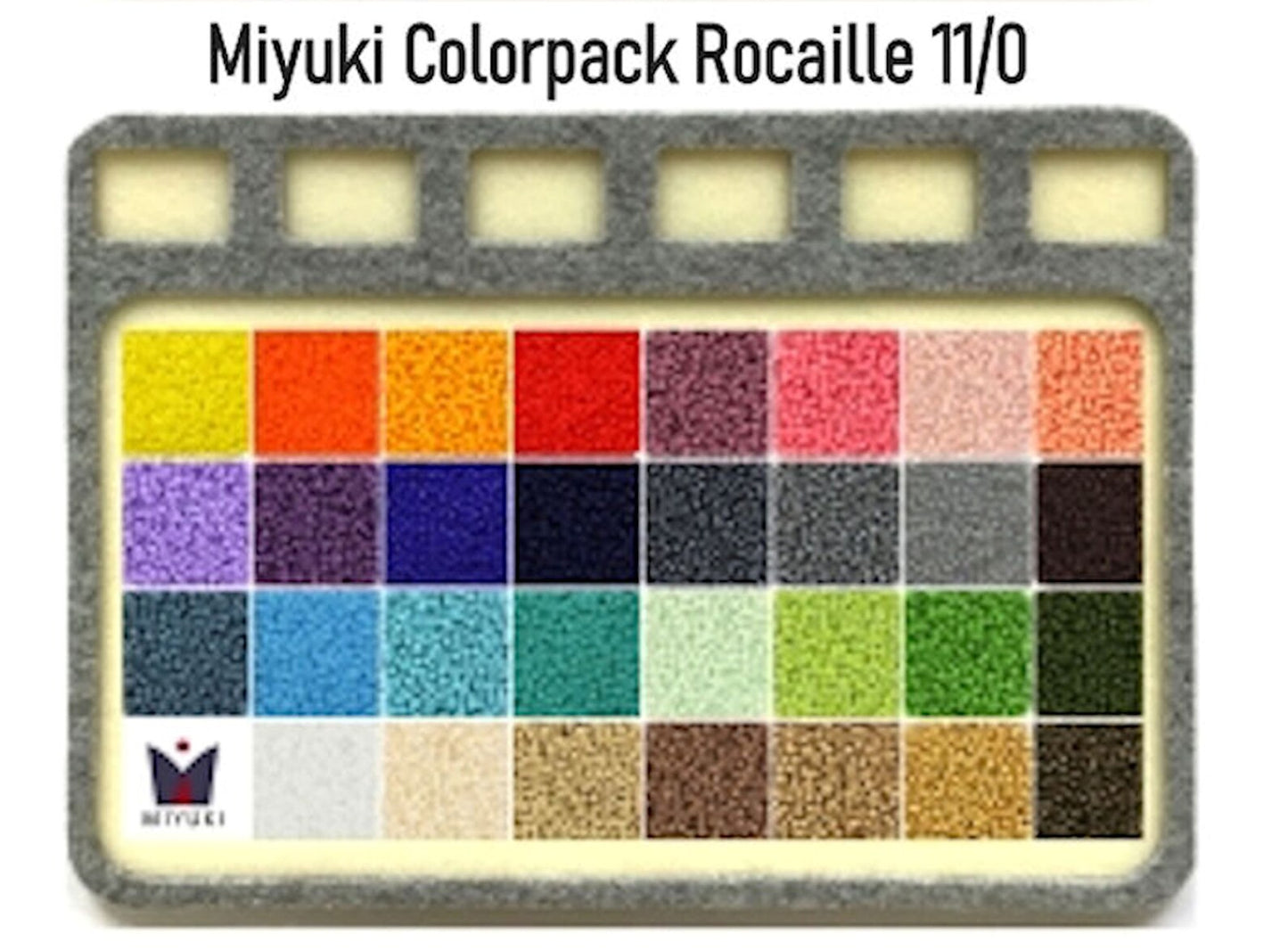 Miyuki bead set — 31 colors