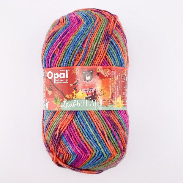 Opal Laubgeflüster 4-fach sockenwolle