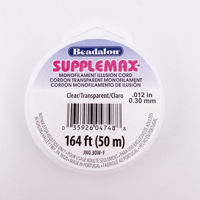 Nylonfaden Supermax 0.3 mm transparent