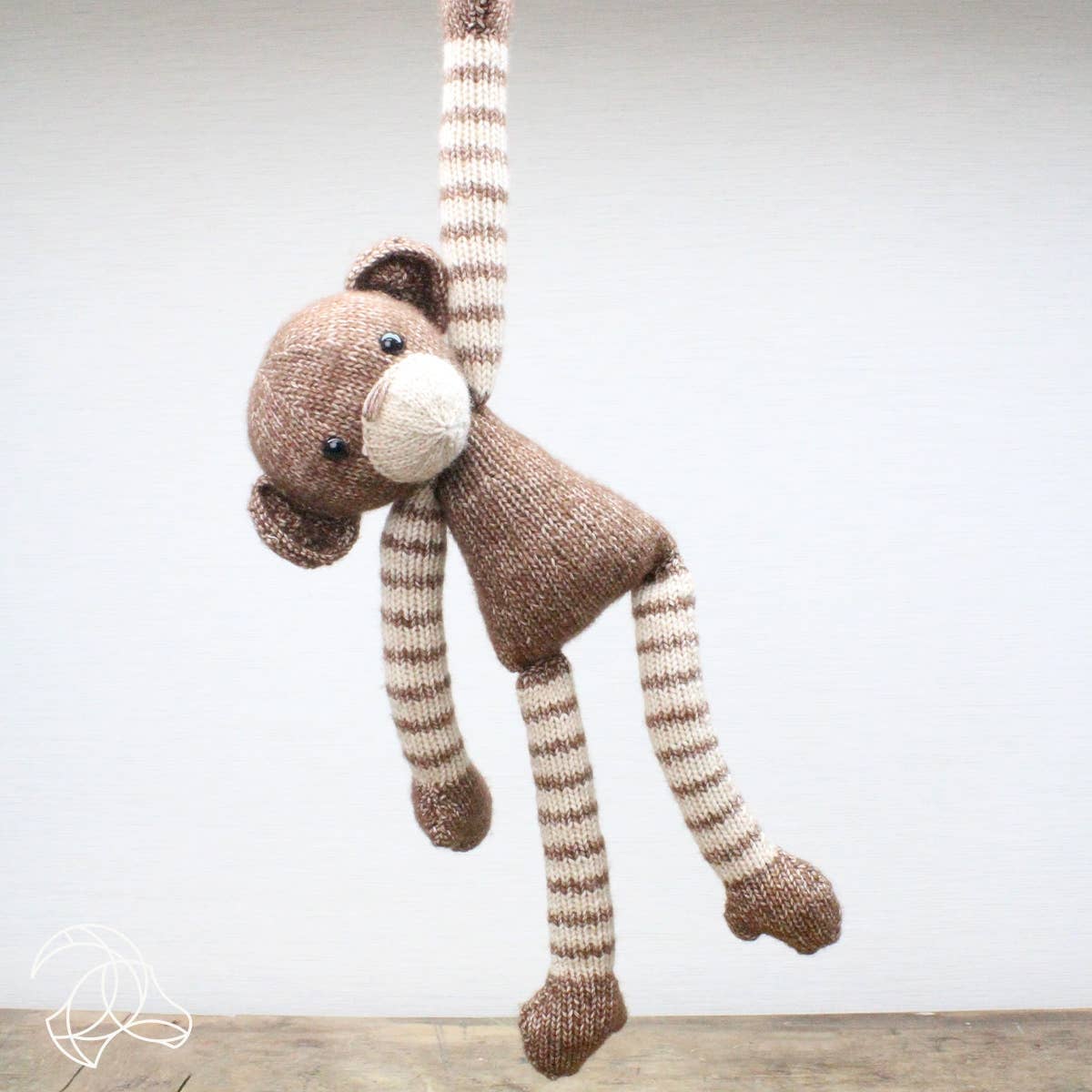 Affe Kuscheltier Strickset