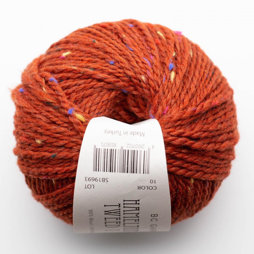 BC Garn Hamelton Tweed Orange