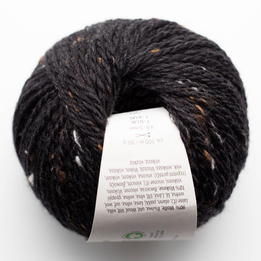 BC Garn Hamelton Tweed Schwarz