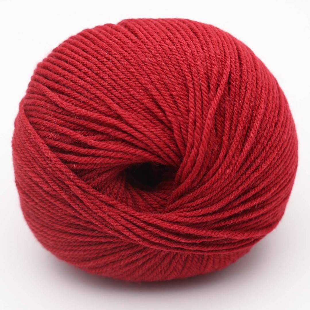 Merry Merino 140 GOTS Weinrot