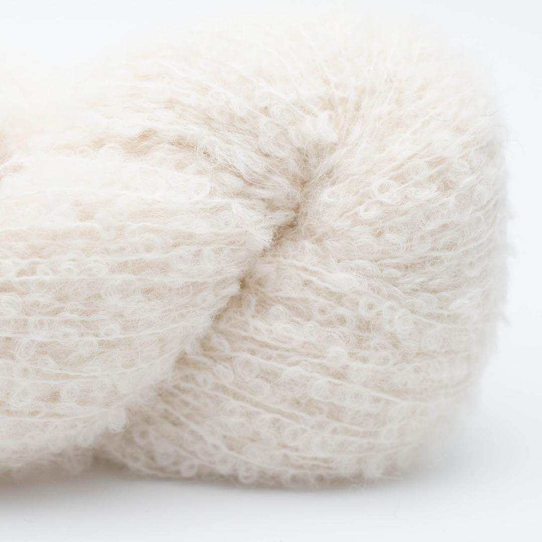 Kremke Soul Alpaka Bouclé Naturweiß