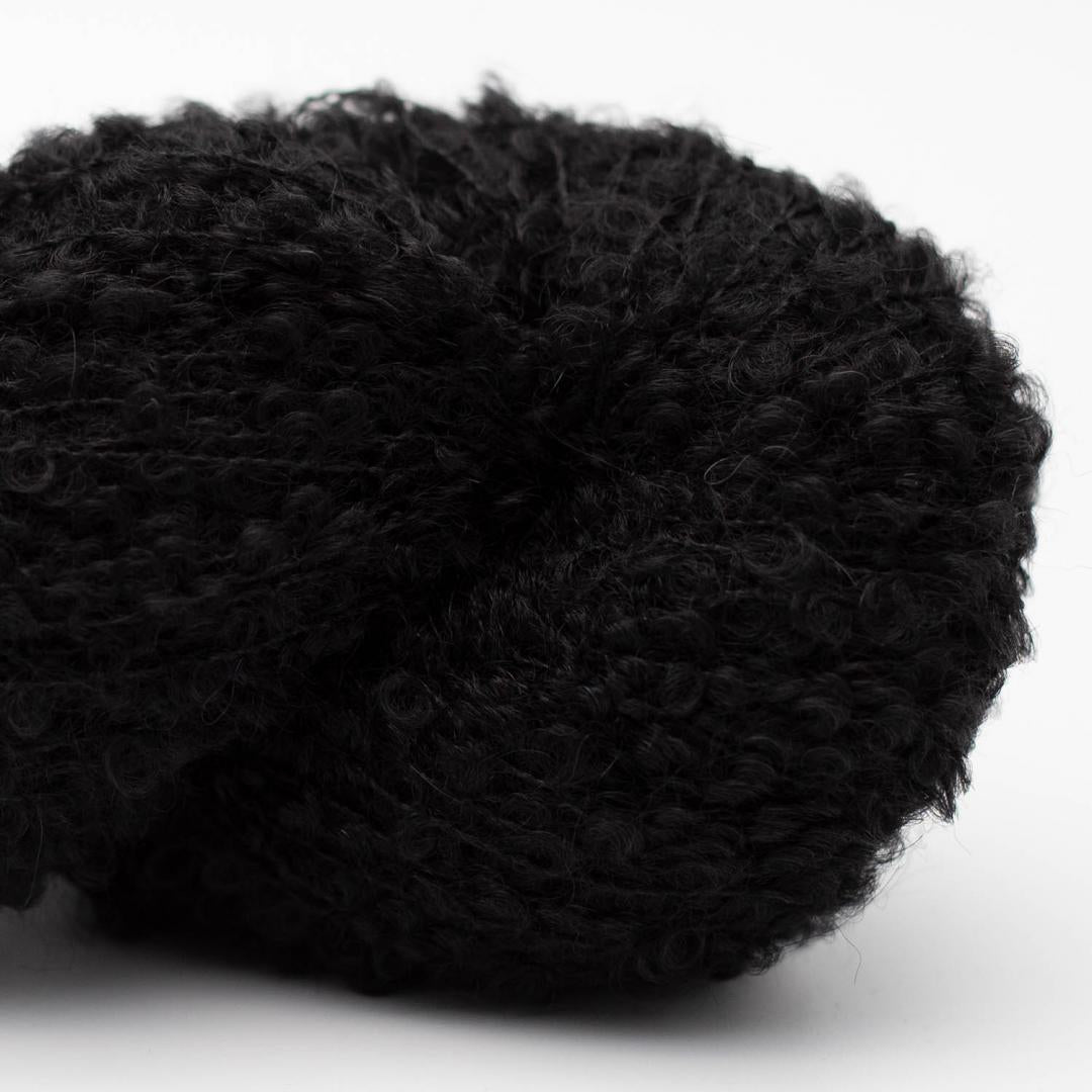 Kremke Soul Alpaka Bouclé Schwarz